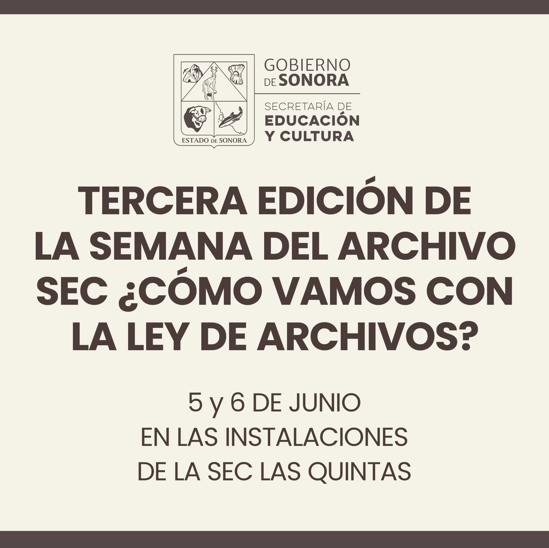 Tercera edición de la semana de archivo SEC. ¿Cómo vamos con la ley de archivos?