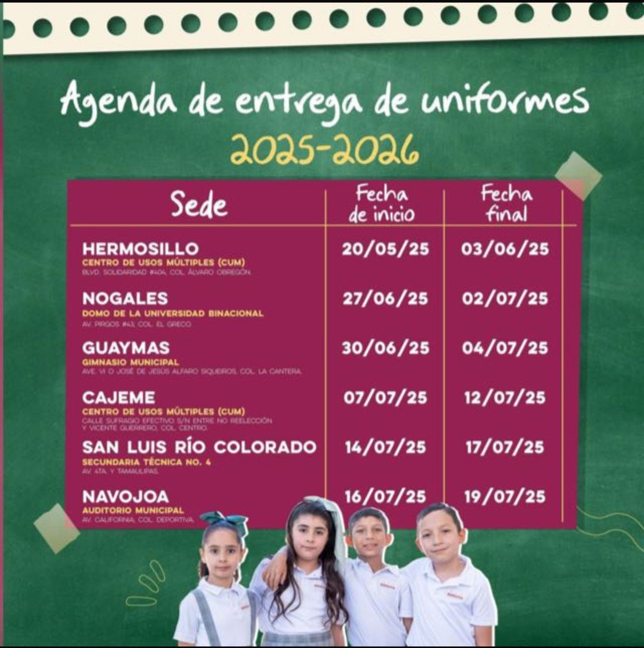 Uniformes